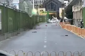 武汉地铁工地局部沉降，附近居民受影响！物业称正交涉赔偿图片