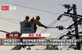 高温下身着绝缘服带电作业，国网石首市供电公司全力做好迎峰度夏工作图片