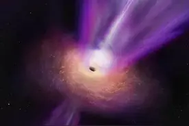 研究称黑洞周围存在暗物质图片