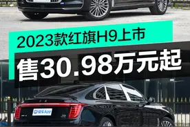2023款红旗H9正式上市 售30.98万元起图片