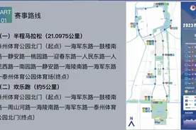 10000人＋5000人，泰州首届半程马拉松比赛10月开赛图片