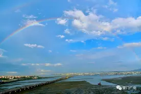 绝美“双彩虹”刷屏！很多厦门人都拍到啦！图片