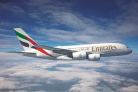 阿联酋航空迪拜往返广州航线开通十五周年，乘客数量超过329万人次图片