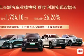 2023年报｜长城汽车总营收1,734亿元 同比增长26.26%图片