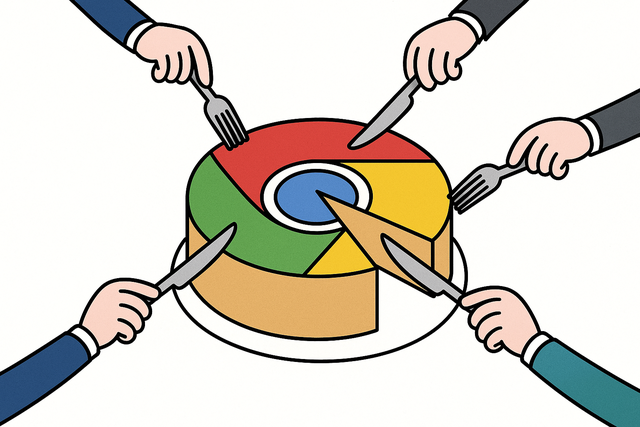 什么？你也是来收购Chrome的？一起排队吧🤝