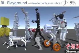 “格物”具身智能仿真平台在沪发布 推动人形机器人“进化”图片
