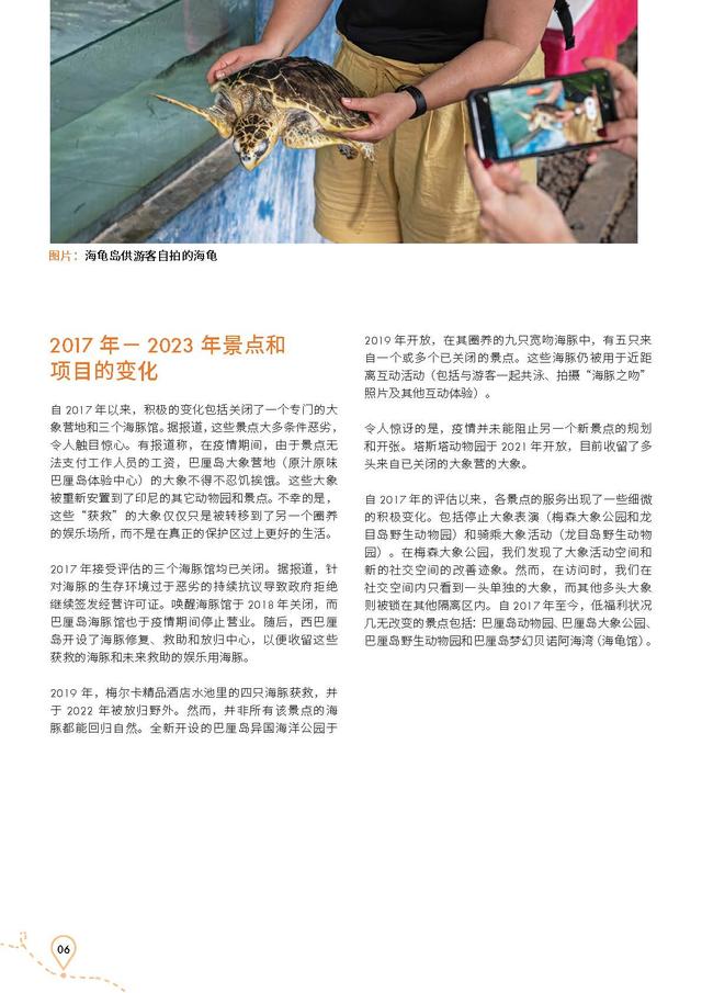 巴厘岛野生动物旅游娱乐景点现状报告（执行摘要）