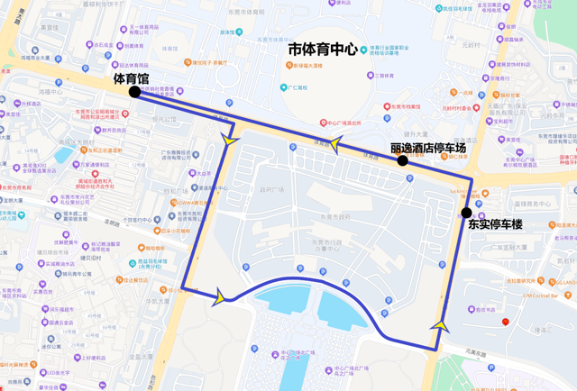十五运会东莞出行指南①｜南城：为观众提供15715个停车位