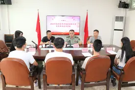 以部队表现作为选岗依据，汕头南澳召开退役士兵选岗大会图片