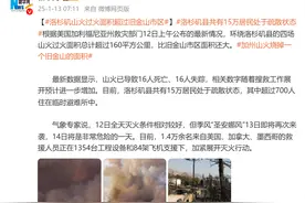 加州山火对比重庆让美网友破防！中国网友说……图片