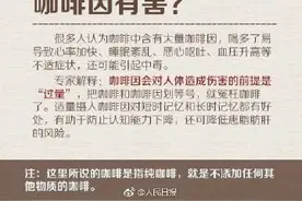 喝咖啡与不喝咖啡身体的差距图片
