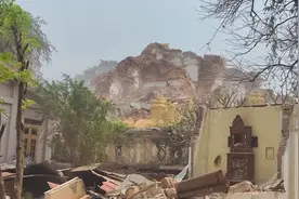 缅甸古城遭毁，政府罕见求援：亲历者遭遇“这辈子最大地震”图片