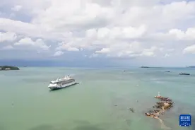 三亚国际邮轮航线正式复航图片