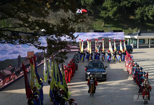 高清大图｜习近平出席李在明举行的欢迎仪式