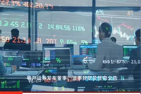 粤开证券董事、监事发生变动拟增设联席总裁作为高管视频封面