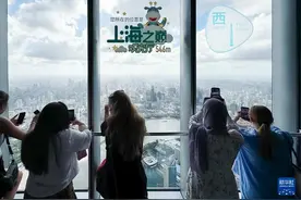 “洋网红”打卡上海图片