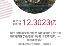 也许是你用的第一台折叠手机！这家广东公司破产拍卖，估值一度超500亿元→图片