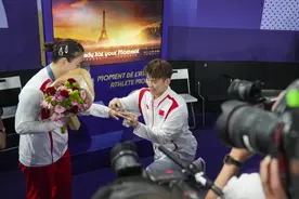 “歪果仁”看奥运｜黄雅琼夺金后被求婚，外媒羡慕：超越比赛图片