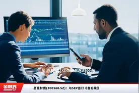 星源材质(300568.SZ)：与SEP签订《备忘录》视频封面