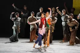 秦腔名伶“舞”进历史长卷，茅奖同名小说改编舞剧《主角》在京首演图片