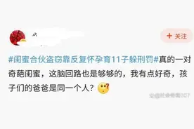奇葩！闺蜜合伙盗窃，靠反复怀孕育11子躲刑罚图片