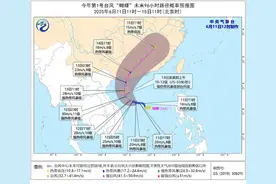 造雨能力强 台风“蝴蝶”登陆或带来大范围强降雨图片
