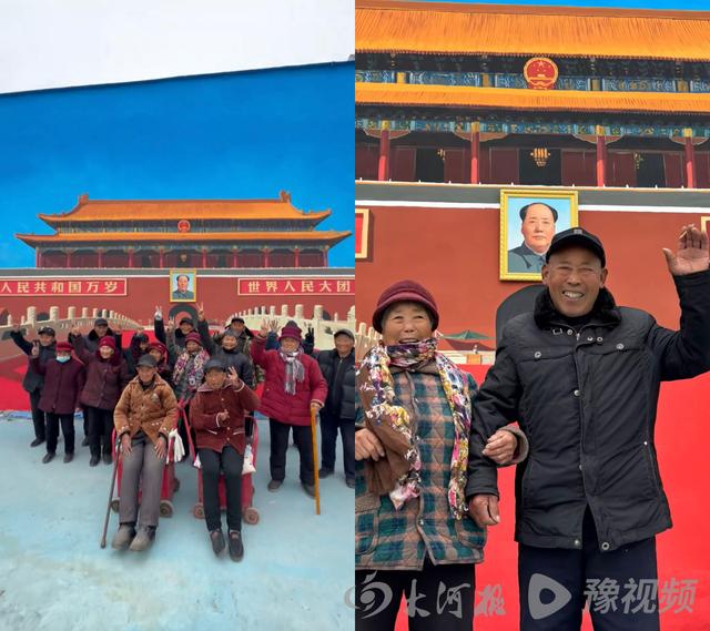 河南画家带村里老人游长城圆梦！本人回应：明天出发！怕排队时间太久，行程暂未安排天安门“会让车路过，让老人们远远看一眼”
