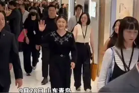 陈梦、黄晓明同天在青岛为家乡站台，兄妹俩的海鲜之约这次能兑现吗？#陈梦黄晓明图片