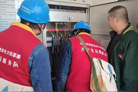 国网渭南供电公司：服务特色产业 助力樱农增收图片