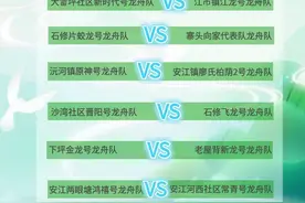 海报 | 怀化传统龙舟赛洪江市赛区开赛   你最“心水”哪一支龙舟队？图片