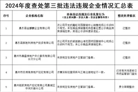 惠州2家房企、6家中介、3家物业公司被查处！图片