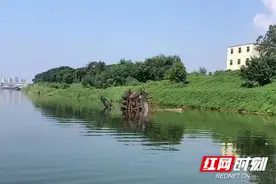 株洲天元区：打捞湘江古桑洲段河道内沉船 恢复通航安全图片
