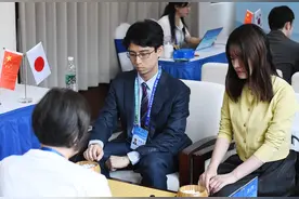 （体育）围棋——中日韩三国名人混双赛合肥开赛图片