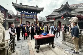 台湾台中浩天宫妈祖赴天津天后宫汇亲图片