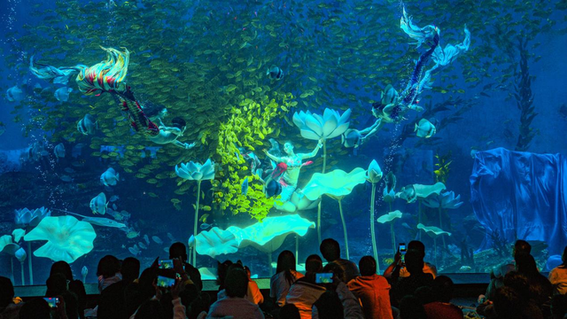 郑州海昌山海国潮盛宴燃动黄金周，“深海迷踪夜”将热力接档