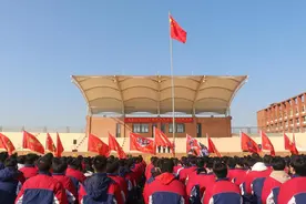 百日誓师燃壮志！惠民一中高三隆重举行高考百日冲刺誓师大会图片