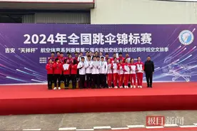 跳伞全国锦标赛收官，湖北队斩获3金1银1铜图片