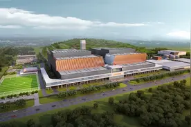 北京安定生活垃圾焚烧发电厂每年可向电网输送绿电6.59亿千瓦时图片