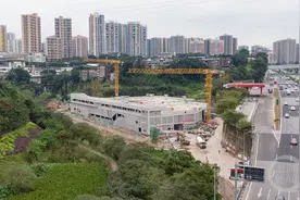沙坪坝区高滩岩污水处理工程提前实现通水调试图片