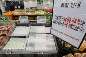 韩国果蔬价格大幅上涨，韩民众抱怨“吃不起苹果”图片