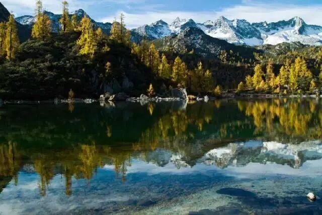 雪山下泡个汤，甘孜冬日真香！