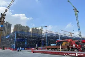 力争明年9月前开业！中山山姆会员店项目首个区块今日封顶图片