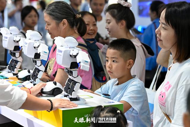G视觉丨热度高涨！2025数博会：科技魅力吸引众人驻足
