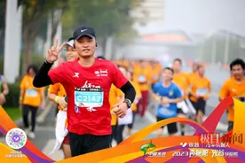 光谷马拉松选手詹李凡：连续三届中签，开跑当天是他30岁的生日图片