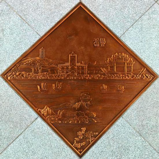 荟萃长三角地标和美景 方厅水院廊桥地刻已亮相