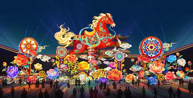 提前探班！“2026·丙午马年长安灯会”即将点亮