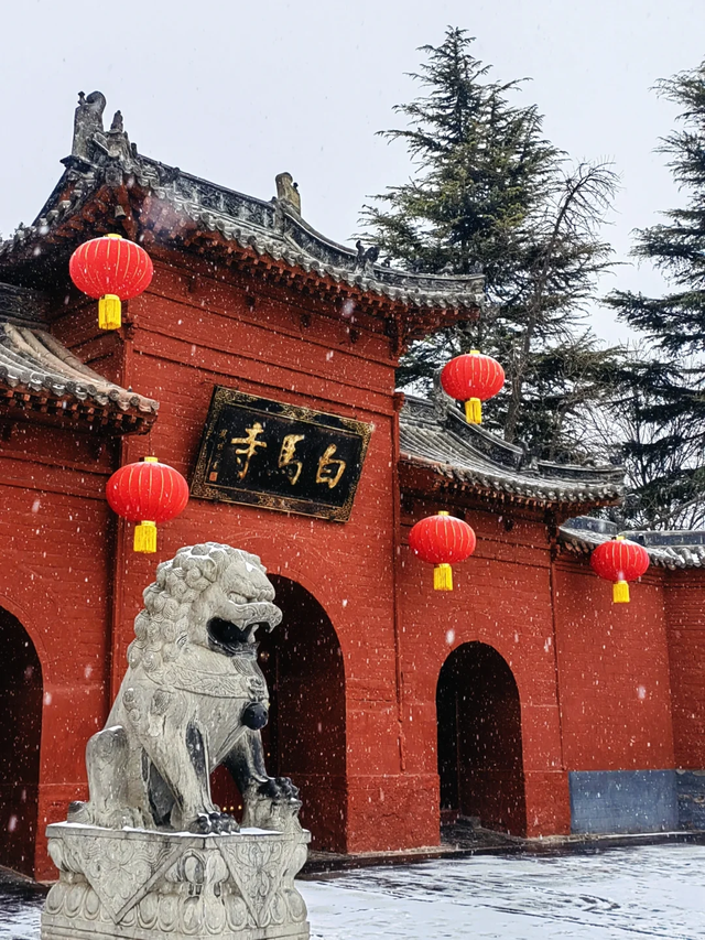 一场雪，让河南四大古都诗里模样！