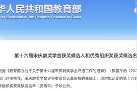 恭喜！茂名6名学生拟获“宋庆龄奖学金”图片