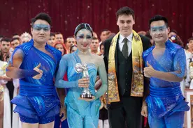 中国杂技节目再夺国际顶级赛事金银奖图片