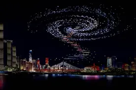 又要上新图案！重庆无人机灯光秀今晚“剧透”来了图片